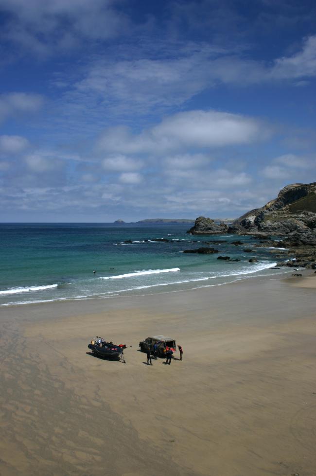 Activity beach cornwall