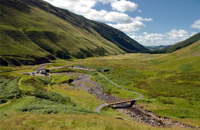 Moffat Valley from the Grey Mare's Tail