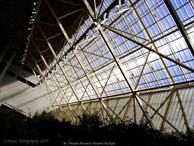 Skylight at St. Vincents Hospital- Worcester, MA